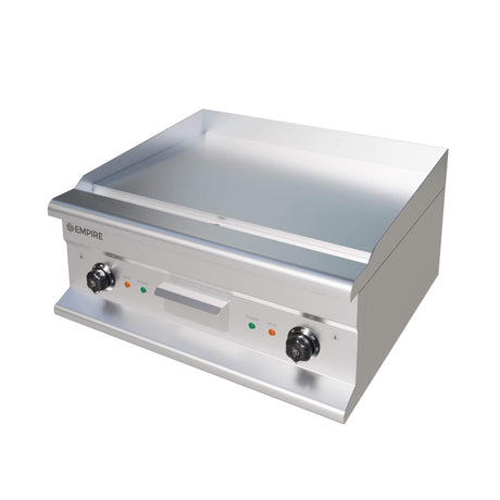 Empire Commercial Heavy-Duty Electric Griddle – Dual Zone 600mm Smooth 4.4kW- EMP-EG-600 Electric Griddles Empire