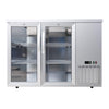 Empire High Capacity Stainless Steel Double Door Bottle Cooler Hinged Undercounter Low Height Side Cooling - CL-305HR - Graded Item Double Door Bottle Coolers Empire