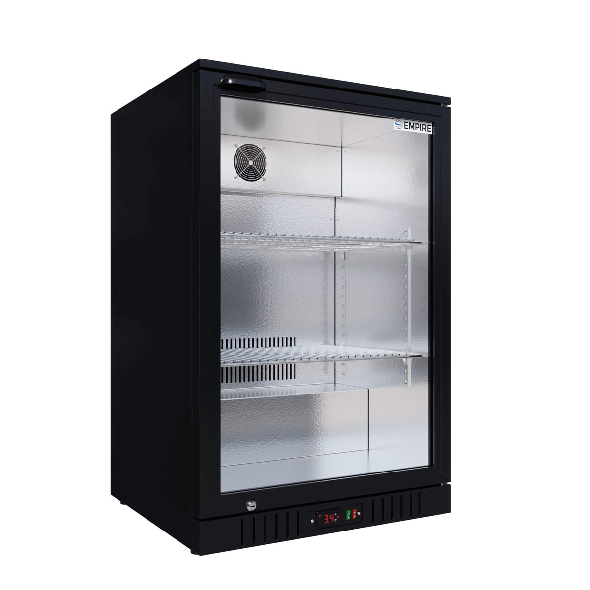 Cooler Single Racks Empire Single Door 138L Bottle Cooler – A Energy Rated Hinged Door Com ...