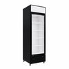 Empire Single Door Display Cooler – B Energy Rated 375L Commercial Fridge with Merchandising Canopy | CL-370 Upright Double Glass Door Chillers Empire