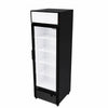 Empire Single Door Display Cooler – B Energy Rated 375L Commercial Fridge with Merchandising Canopy | CL-370 Upright Double Glass Door Chillers Empire