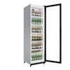 Empire Single Door Upright Display Cooler – Commercial Glass Door Fridge Merchandiser | CL-390 - Graded Item Upright Single Door Bottle Coolers Empire