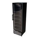 Empire Single Door Upright Display Cooler – Commercial Glass Door Fridge Merchandiser Black | CL-400W Upright Single Door Bottle Coolers Empire