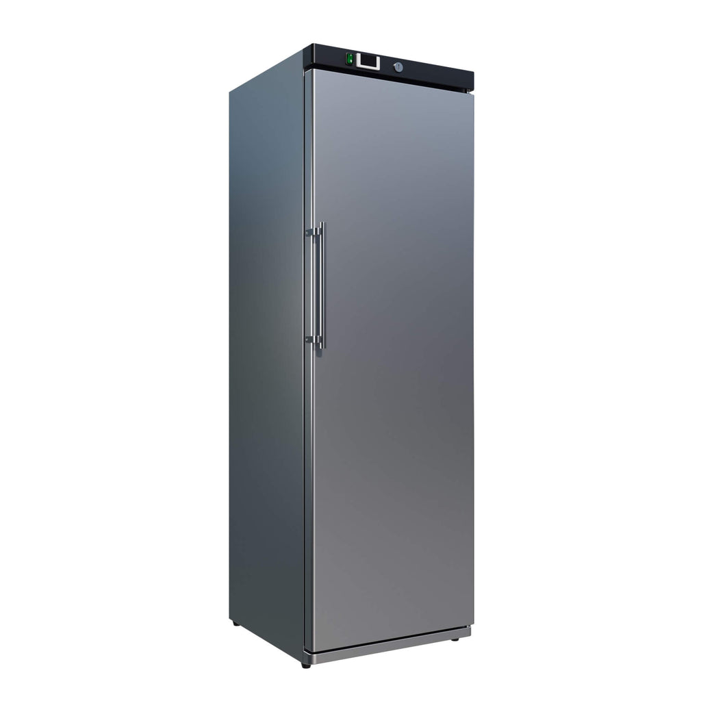 Empire Single Door Upright Storage Fridge Ventilated 304 Litre Stainless Steel - EMP-FR400SS Refrigeration Uprights - Single Door Empire   