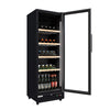 Empire Single Door Upright Wine Cooler – 78 Bottle 360L Commercial Display Fridge | CL-375WD