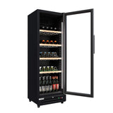 Empire Single Door Upright Wine Cooler – 78 Bottle 360L Commercial Display Fridge | CL-375WD