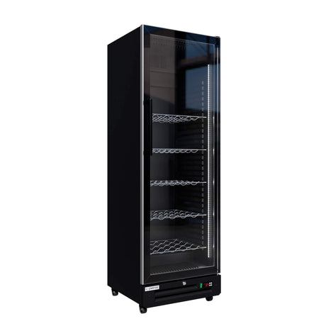 Empire Single Door Upright Wine Cooler – Commercial Display Fridge | CL-375WD Wine Coolers Empire