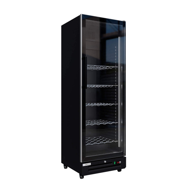 Empire Single Door Upright Wine Cooler – Commercial Display Fridge | CL-375WD Wine Coolers Empire