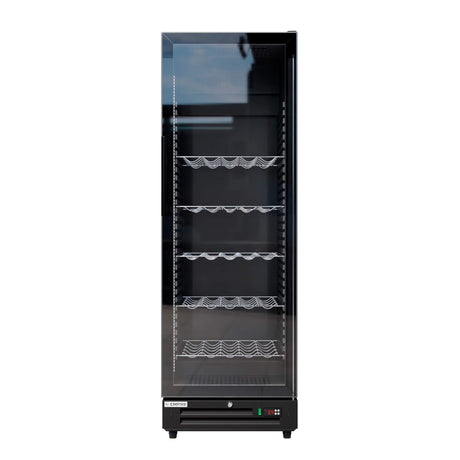 Empire Single Door Upright Wine Cooler – Commercial Display Fridge | CL-375WD Wine Coolers Empire