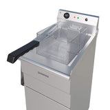 Empire 16L Single Tank Electric Floor-Standing Fryer – 3kW Commercial Deep Fryer | EMP-FSEF-16S Freestanding Electric Fryers Empire