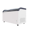 Empire Sliding Curved Glass Lid Display / Ice Cream Chest Freezer 445 Litre Capacity - EMP-CF520Q-GT Display Chest Freezers Empire   