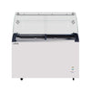 Empire Sliding Curved Glass Lid Display Ice Cream Counter Freezer - 9 x Pans - EMP-CF420QIC-GT - Graded Item Display Chest Freezers Empire