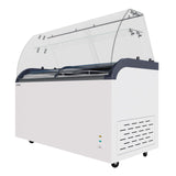 Empire Sliding Curved Glass Lid Display Ice Cream Counter Freezer - 9 × Pans & Basket - EMP-CF520QIC-GT Display Chest Freezers Empire