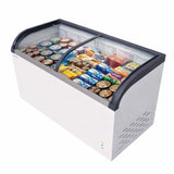 Empire Sliding Curved Glass Lid Display / Ice Cream Chest Freezer 545 Litre Capacity - EMP-CF620Q-GT Display Chest Freezers Empire