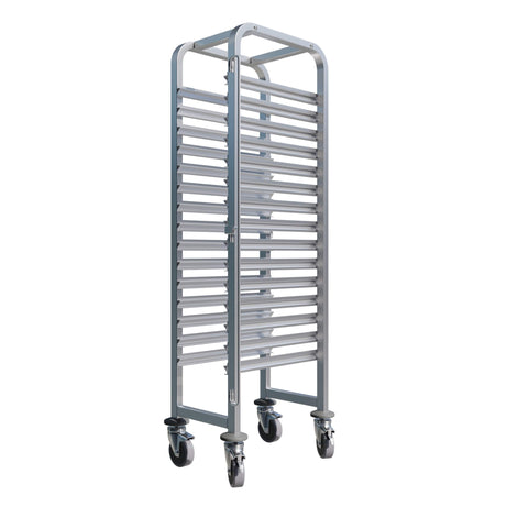Empire Stainless Steel Baking Tray Trolley 600x400mm - BT-15 GN & Racking Trolleys Empire   