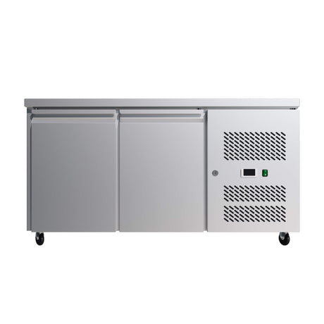 Empire Stainless Steel Double Door Counter Refrigerator - GN2100TN