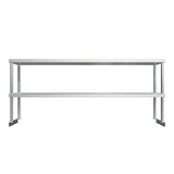 Empire Stainless Steel Double Over Shelf 1500mm Wide - OSD-1500