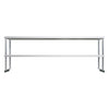 Empire Stainless Steel Double Tier Overshelf 1800mm | Commercial Kitchen Table Gantry | OSD-1272 Stainless Steel Over Shelves Empire