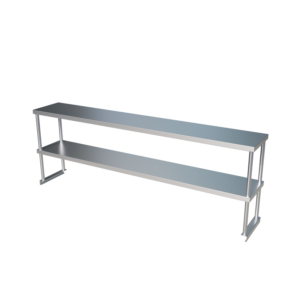 Empire Stainless Steel Double Over Shelf 1800mm Wide - OSD-1272