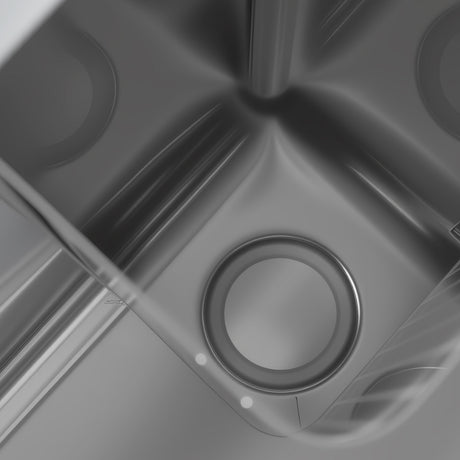 Empire Stainless Steel Extra Wide Single Pot Wash Catering Sink 1200mm | EMP-PW1200 Pot Wash Sinks Empire