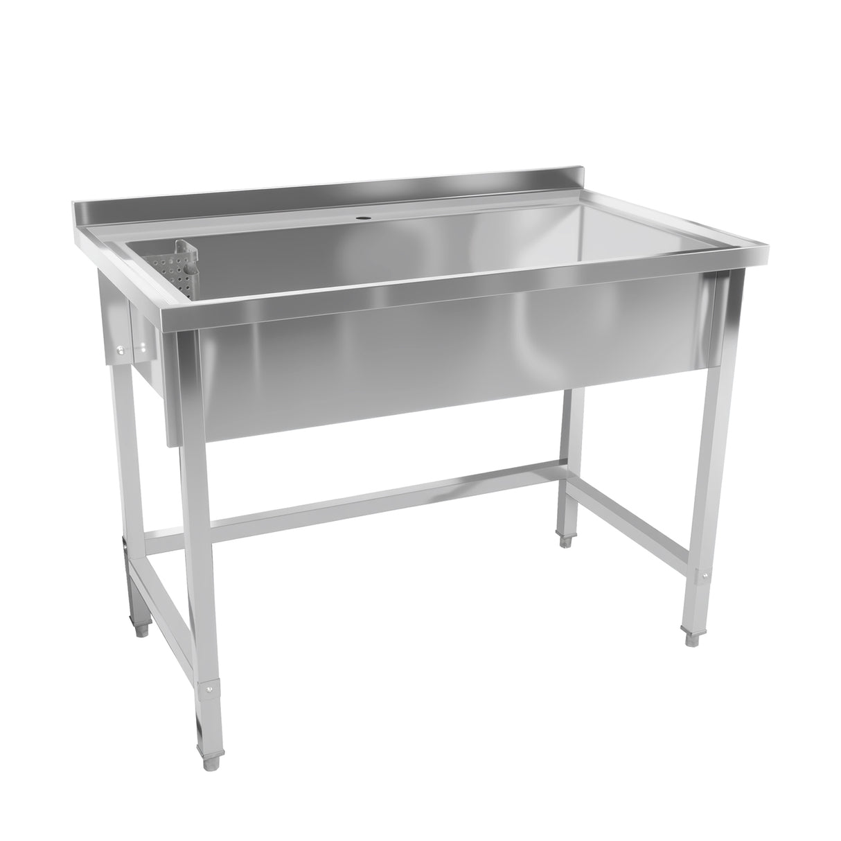 Empire Stainless Steel Extra Wide Single Pot Wash Catering Sink 1200mm | EMP-PW1200 Pot Wash Sinks Empire