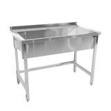 Empire Stainless Steel Extra Wide Single Pot Wash Catering Sink 1200mm | EMP-PW1200 Pot Wash Sinks Empire