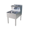 Empire Stainless Steel Janitorial Sink – Double Bowl Commercial Cleaning Station | A13104 Janitorial Sinks Empire