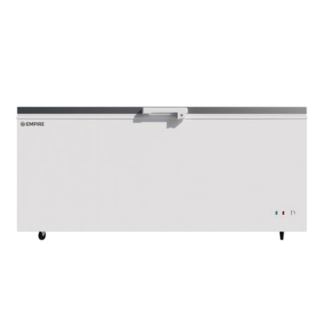 Empire Stainless Steel Lid Commercial Chest Freezer 550 Litre - EMP-CF650-WT Chest Freezers Empire   