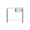 Empire Stainless Steel Single Bowl Sink 1000mm Wide Left Hand Drainer - EMP-SSWTS-1000L Single Bowl Sinks Empire   