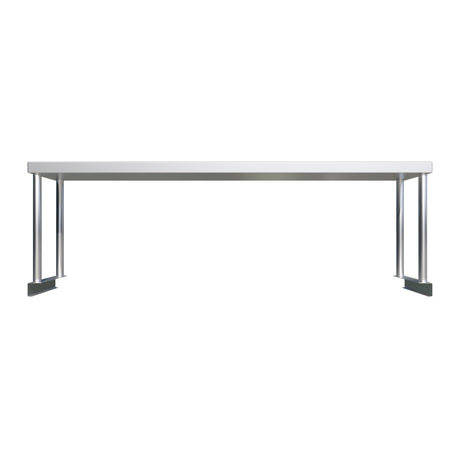 Empire Stainless Steel Single Tier Overshelf 1200mm | Commercial Kitchen Table Gantry | OS-1200 Stainless Steel Over Shelves Empire