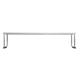Empire Stainless Steel Single Tier Overshelf 1800mm | Commercial Kitchen Table Gantry | OS-1800 Stainless Steel Over Shelves Empire
