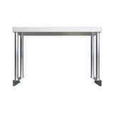 Empire Stainless Steel Single Tier Overshelf 600mm | Commercial Kitchen Table Gantry | OS-60 Stainless Steel Over Shelves Empire