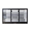 Empire Triple Door Bottle Cooler – B Energy Rated Low 835mm Height Sliding Door Commercial Back Bar Fridge | CL-320SC - Graded Item