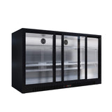 Empire Triple Door Bottle Cooler – B Energy Rated Low 835mm Height Sliding Door Commercial Back Bar Fridge | CL-320SC - Graded Item