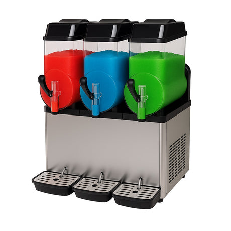 Empire Triple Tank Slush Machine – 3 x 12L Commercial Frozen Drink Maker - Fast Cool & Easy Clean | EMP-SLUSH3 Slush Machines Empire