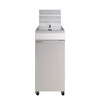 Empire Twin Basket Single Tank Fryer – Nat Gas & LPG, 3 Burner, 24L, 80,000 BTU | EMP-MGEF-3-OZ Freestanding Gas Fyers Empire