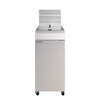 Empire Twin Basket Single Tank Fryer – Nat Gas & LPG, 3 Burner, 24L, 80,000 BTU | EMP-MGEF-3-OZ - Graded Item Freestanding Gas Fyers Empire