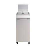 Empire Twin Basket Single Tank Fryer – Nat Gas & LPG, 3 Burner, 24L, 80,000 BTU | EMP-MGEF-3-OZ - Graded Item Freestanding Gas Fyers Empire