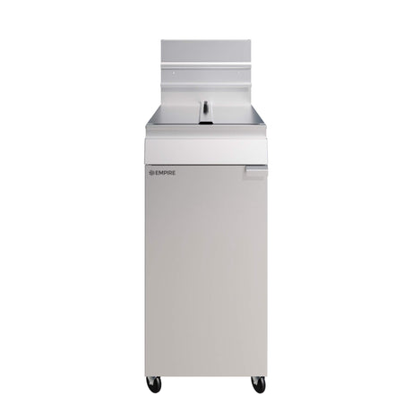 Empire Twin Basket Single Tank Fryer – Nat Gas & LPG, 3 Burner, 24L, 80,000 BTU | EMP-MGEF-3-OZ - Graded Item Freestanding Gas Fyers Empire