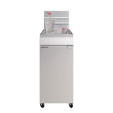 Empire Twin Basket Single Tank Fryer – Nat Gas & LPG, 3 Burner, 24L, 80,000 BTU | EMP-MGEF-3-OZ - Graded Item Freestanding Gas Fyers Empire