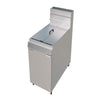 Empire Twin Basket Single Tank Fryer – Nat Gas & LPG, 3 Burner, 24L, 80,000 BTU | EMP-MGEF-3-OZ Freestanding Gas Fyers Empire