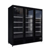 Empire Upright Display Freezer 1560L Triple Glass Door Commercial Black Interior | EMP-1780FB Refrigeration Uprights - Triple Door Empire Supplies