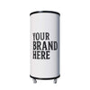 Empire Drinks Can Bottle Dump Impulse Barrel Mobile Cooler White - EMP-CC77 Single Door Bottle Coolers Empire