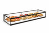 Empire Flat Glass Countertop Display Case – Ambient Commercial Showcase 920mm Wide | EMP-Z48W-C Ambient Display Units Empire