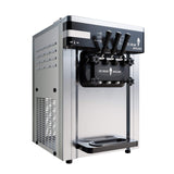 Empire Ice Cream Machine Counter Top 25 Litre - 2 x 12.5L - Commercial 3 Nozzle Flavour Soft Ice Cream Vending with Air Pump Function- EMP-ICREAM25 Ice Cream Machines & Makers Empire
