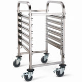 Empire Mobile Stainless Steel GN Tray Trolley – Commercial Catering GN 1/1 Pan Rack | EMP-RT1106 GN & Racking Trolleys Empire
