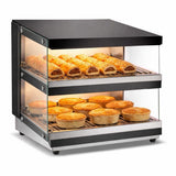 Empire Self Serve Heated Display Case 2 Shelf - EMP-85HW-C Ambient Display Units Empire