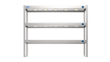 Nordstar Heated Gantry Triple Tier Chefs Rack Overshelf 1500mm 9 Quartz Lamp | TTG1500 Heated Gantry Chef's Rack Nordstar