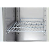 Hamoki 4 Door Stainless Steel Counter Fridge 564 Litre with Backsplash - 221014 Refrigerated Counters - Four Door Hamoki