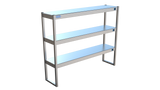 Nordstar Heated Gantry Triple Tier Chefs Rack Overshelf 1500mm 9 Quartz Lamp | TTG1500 Heated Gantry Chef's Rack Nordstar